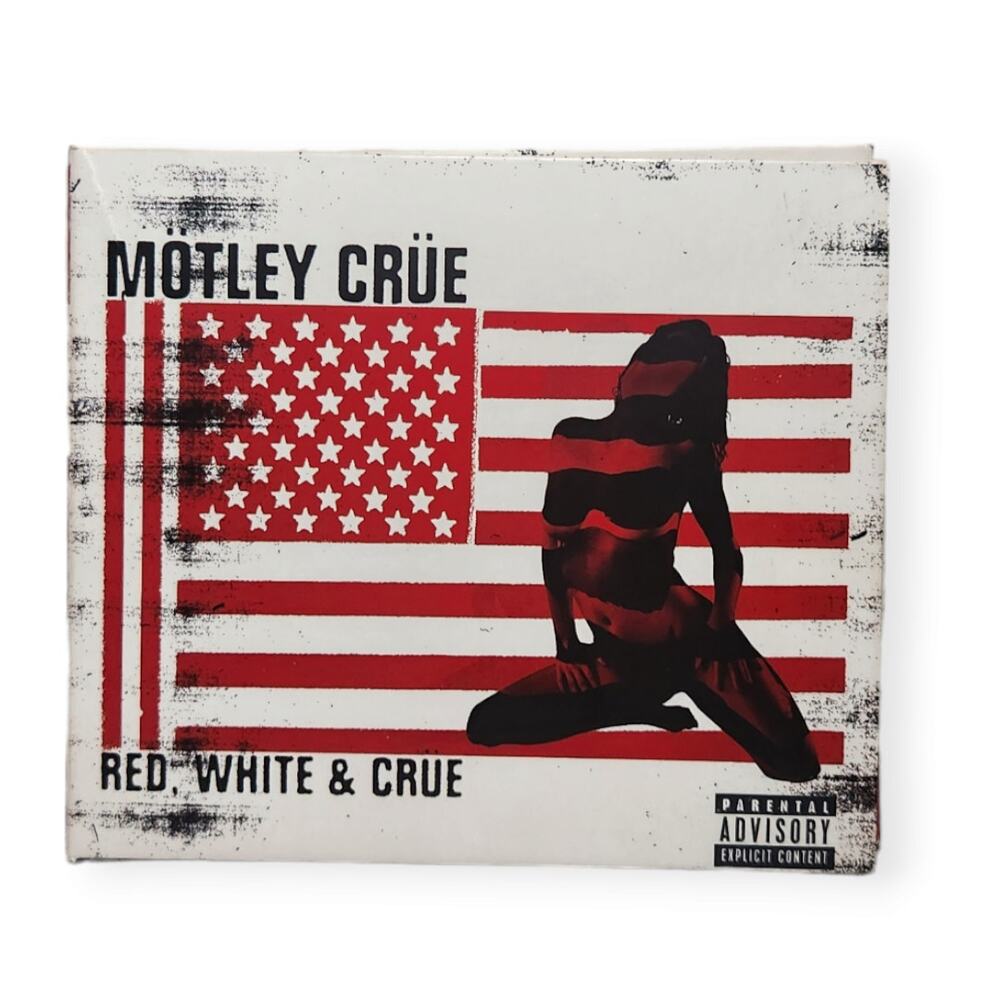 Motley Crue Red, White, & Crue Tested 2 Disc Cd Set 2004 Pre-owned